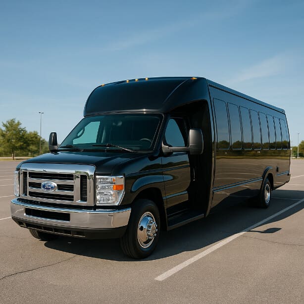San Mateo Coach Bus Service 18 Passenger Minibus