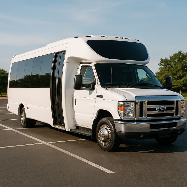 San Mateo Coach Bus Service 20 Passenger Minibus