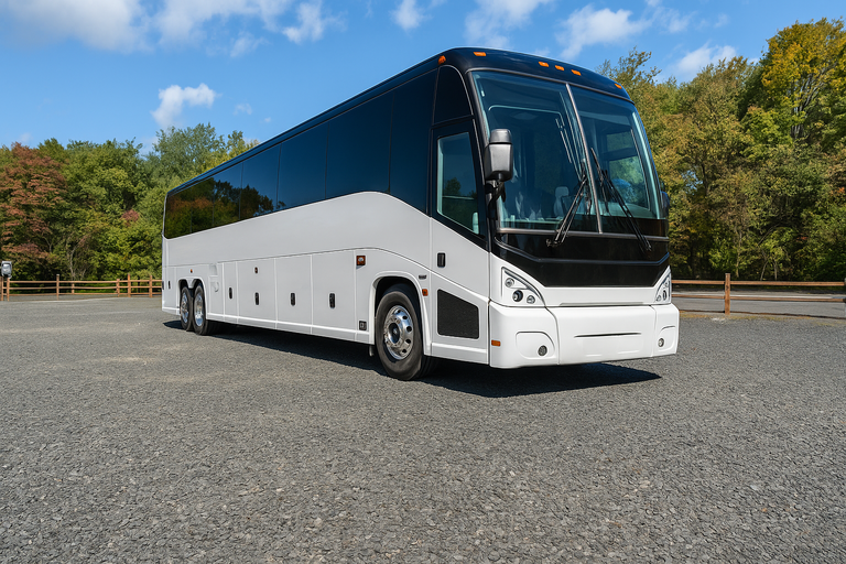 San Mateo Coach Bus Service 56 Passenger Coach Bus