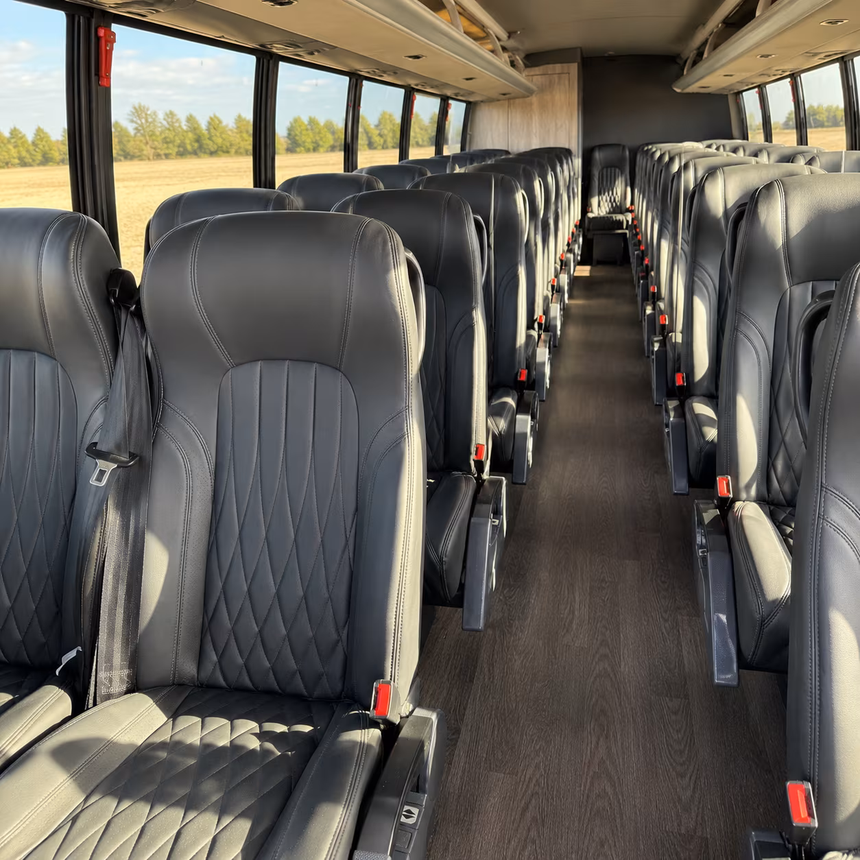 can i book a one way a round trip or a multi day package for a bus rental in san mateo