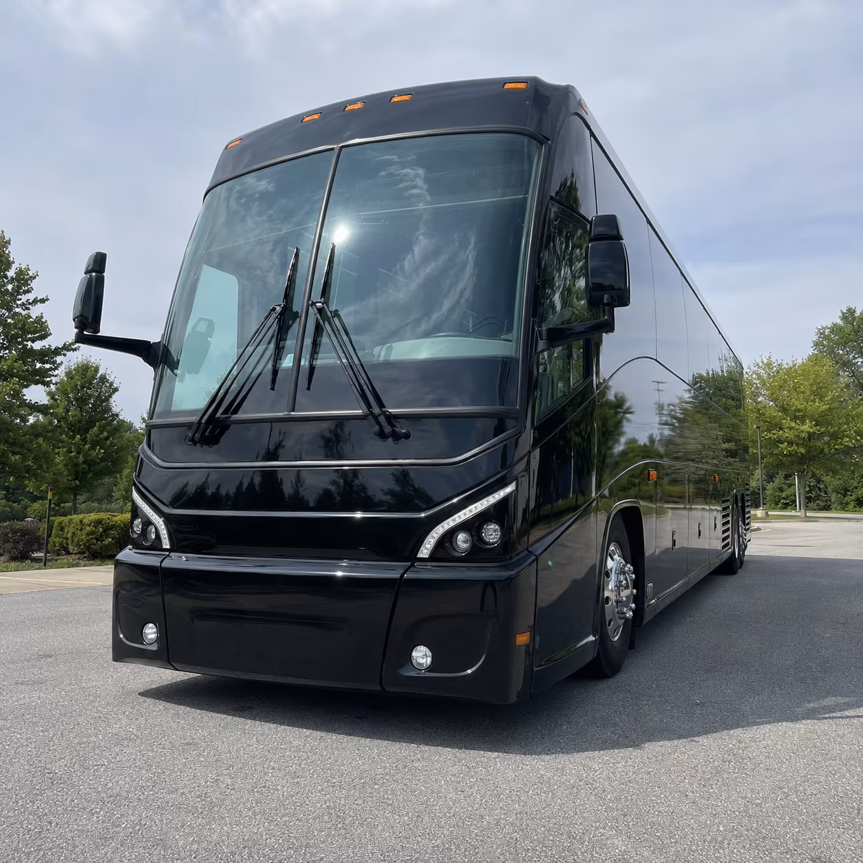charter bus service for san mateo employers running multi site operations