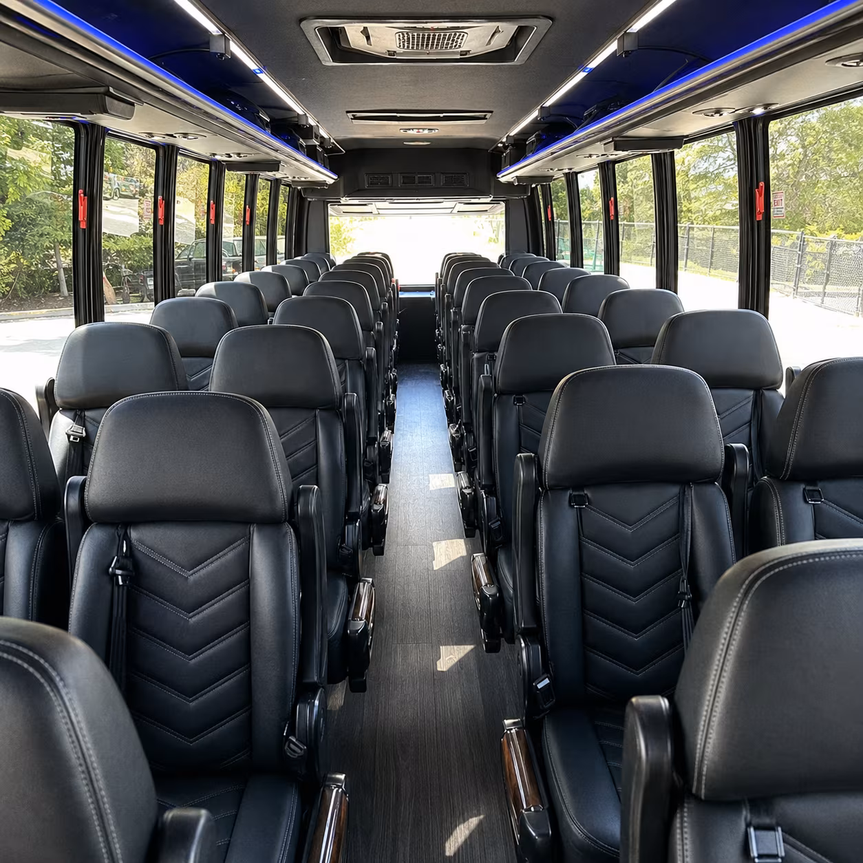 corporate wine tour bus rentals and team outing transportation in san mateo