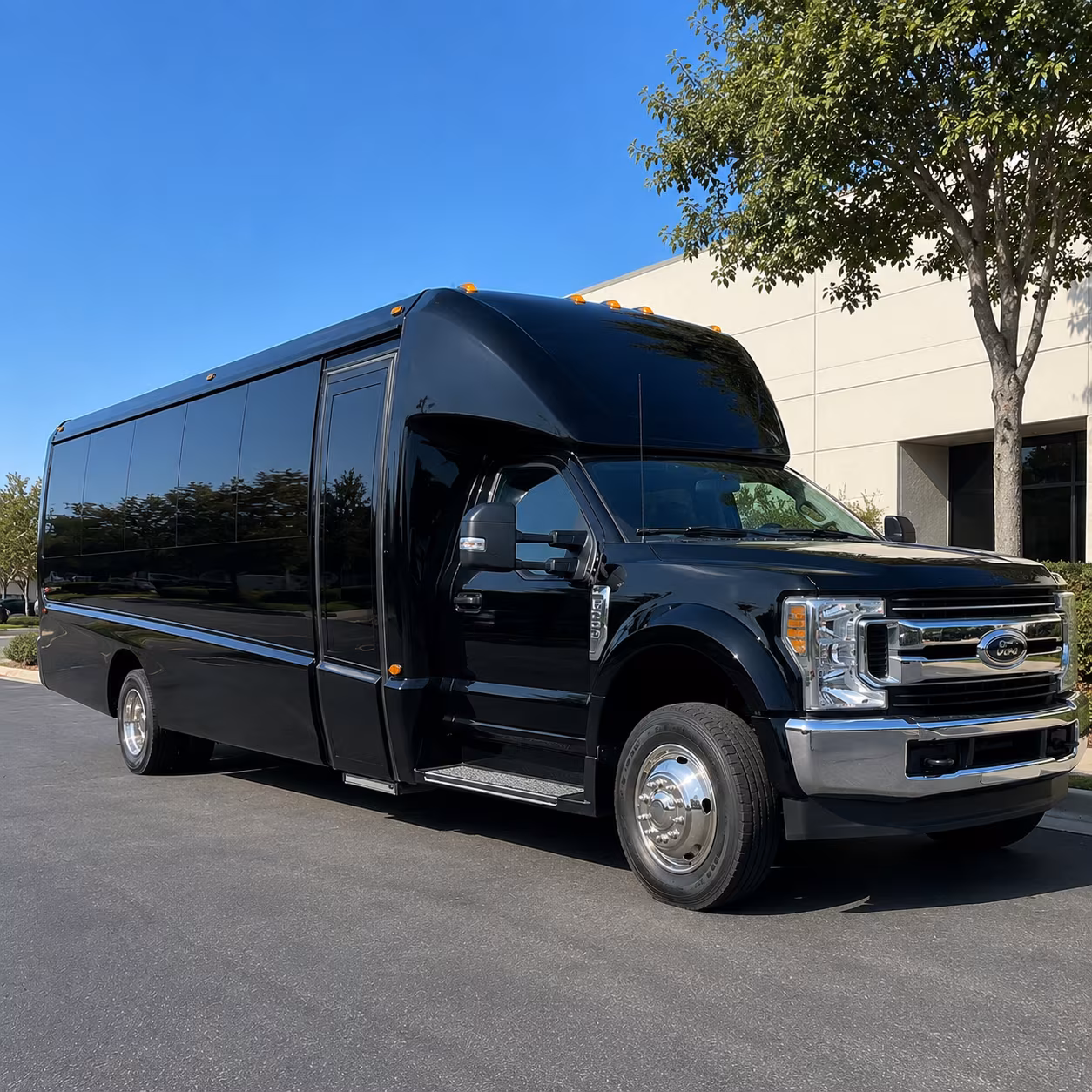 rent a bus in san mateo for pre prom dinner and photos