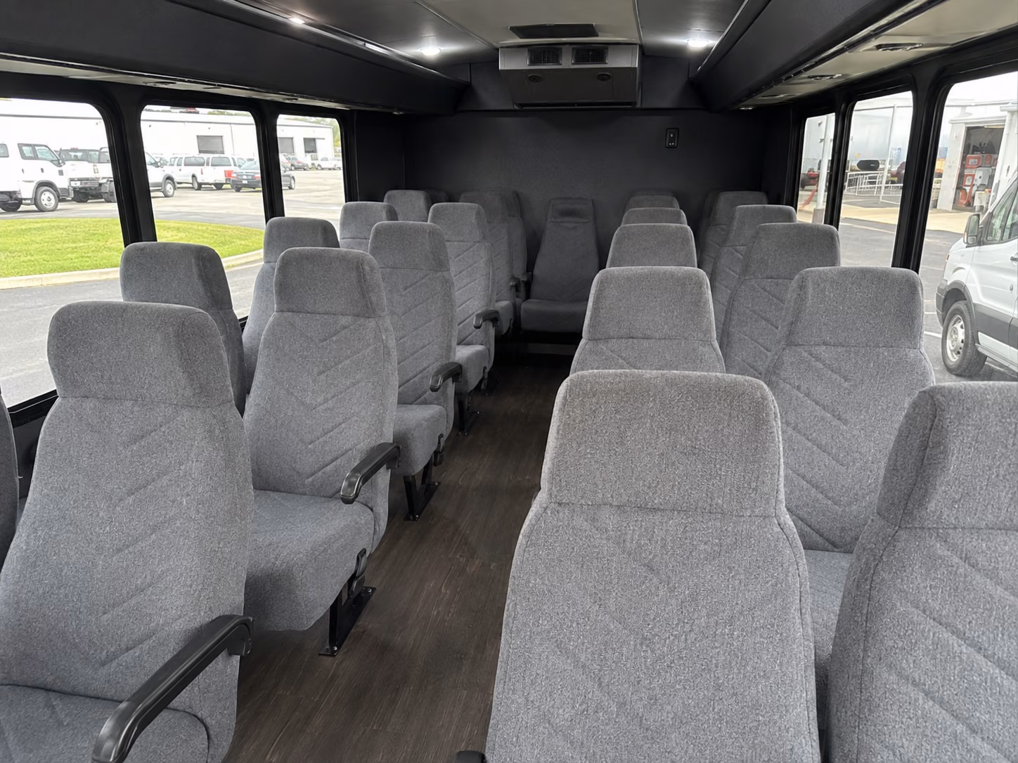 san mateo 20 passenger minibus inside