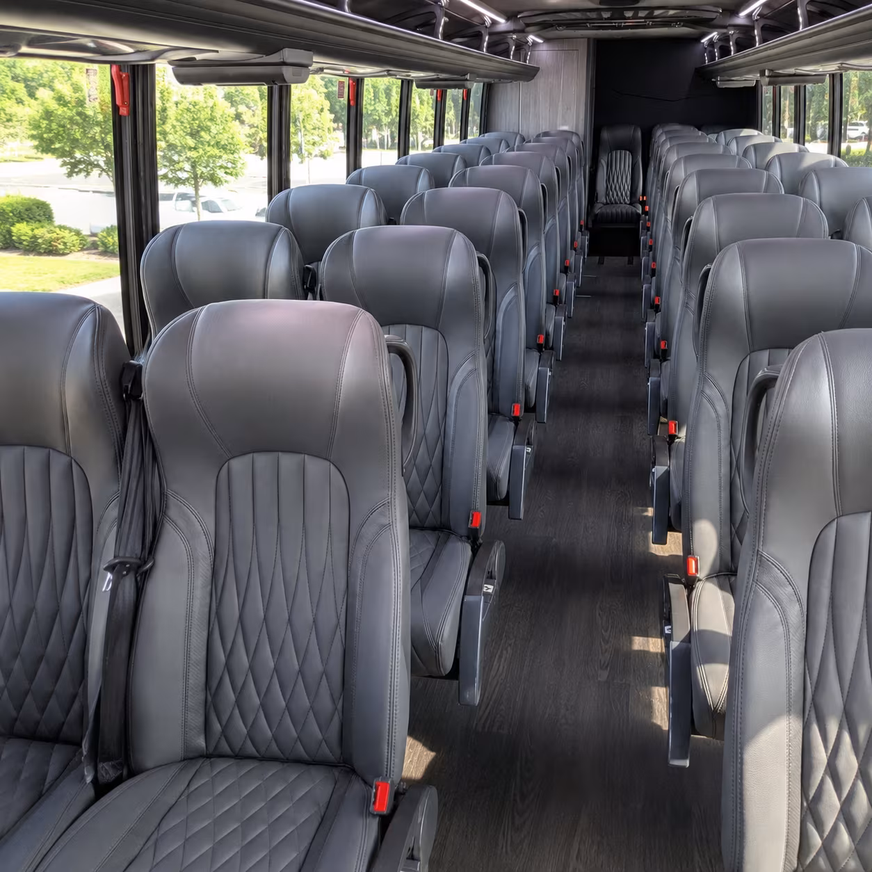 san mateo 25 passenger minibus inside