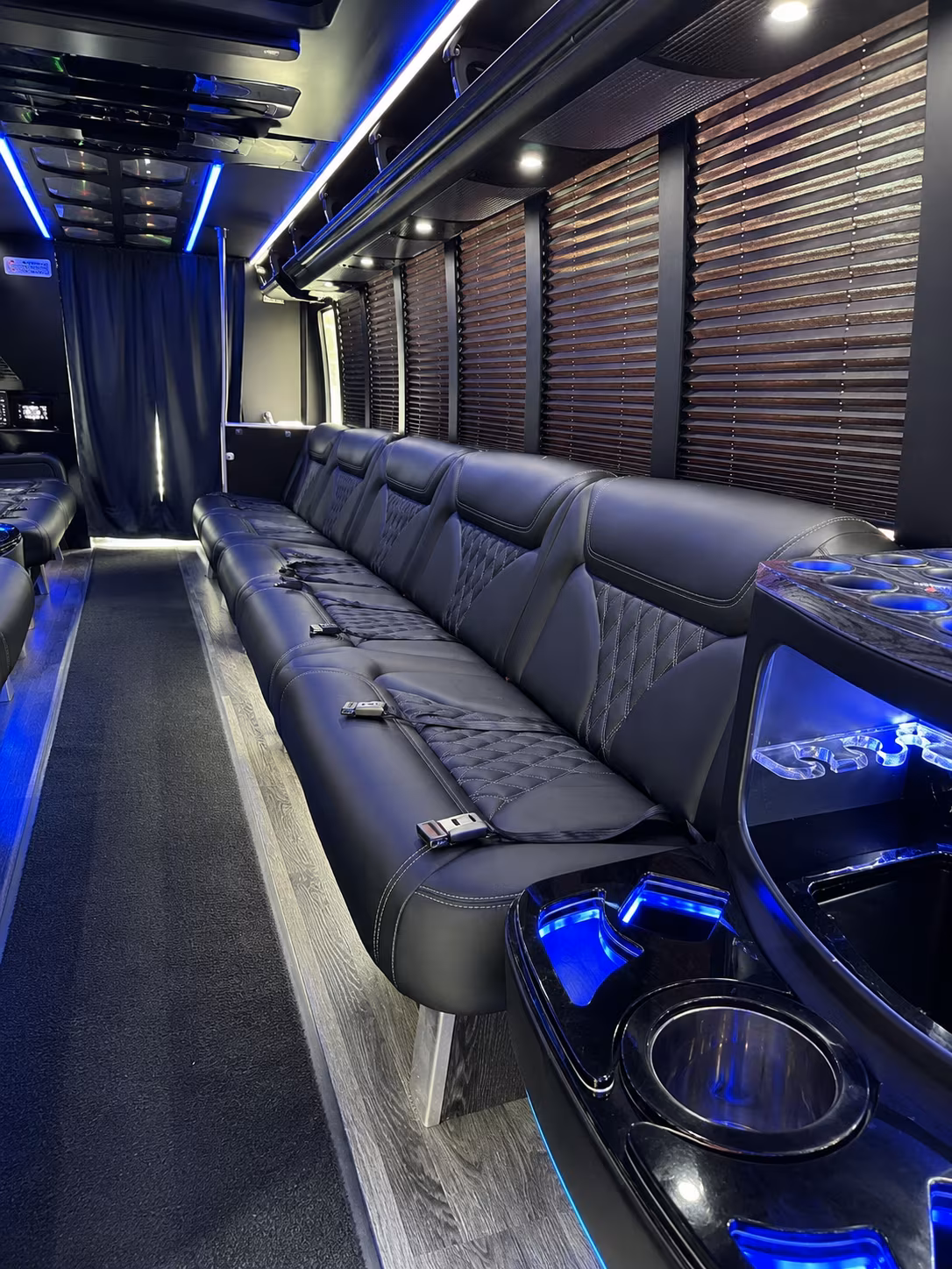 san mateo holiday party bus rental