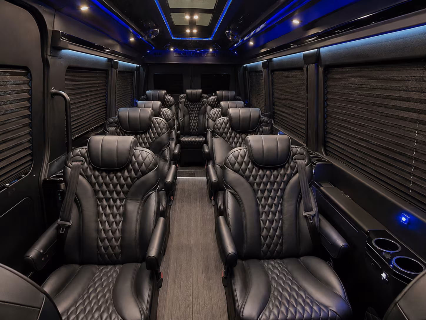 san mateo sprinter van with driver interior