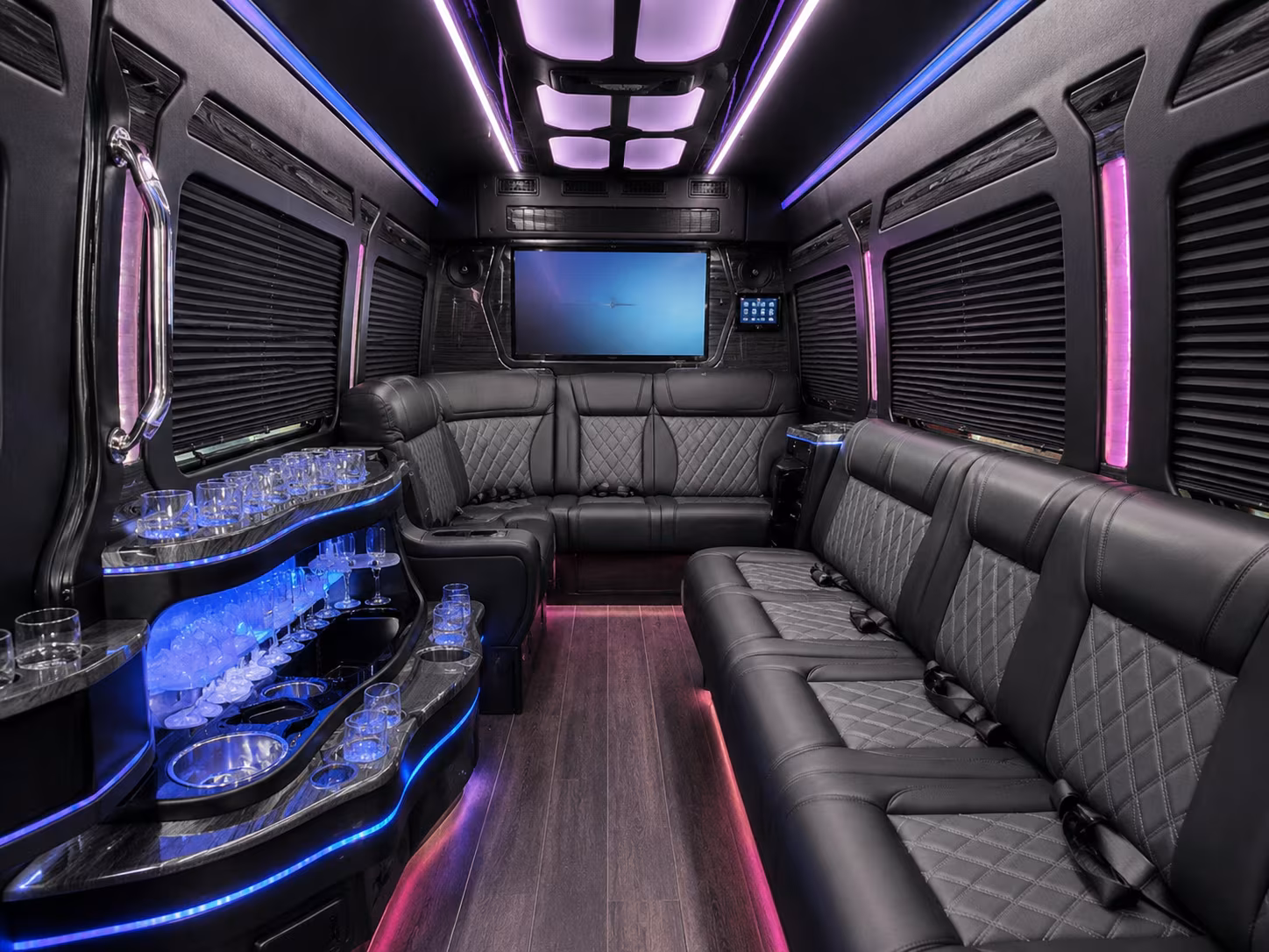 sprinter limousine inside