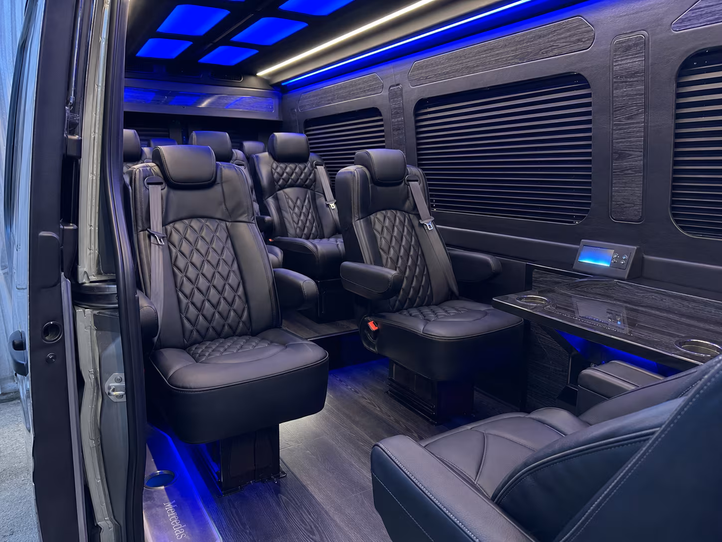 sprinter van transportation for groups and events across san mateo
